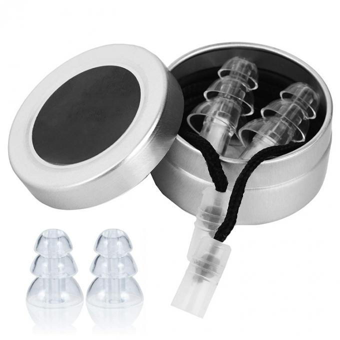 La caja metálica de aluminio de los auriculares del CNC parte la cadena dominante de los auriculares del enchufe del llavero