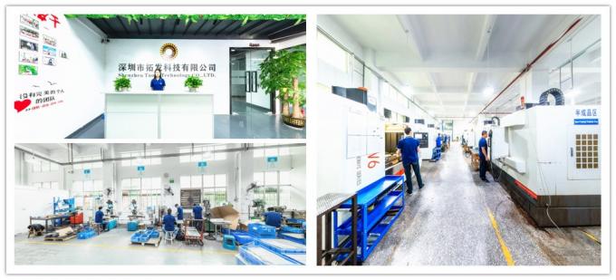 CNC de China 5 AXIS de la precisión que trabaja a máquina las piezas de aluminio de la lámpara del OEM